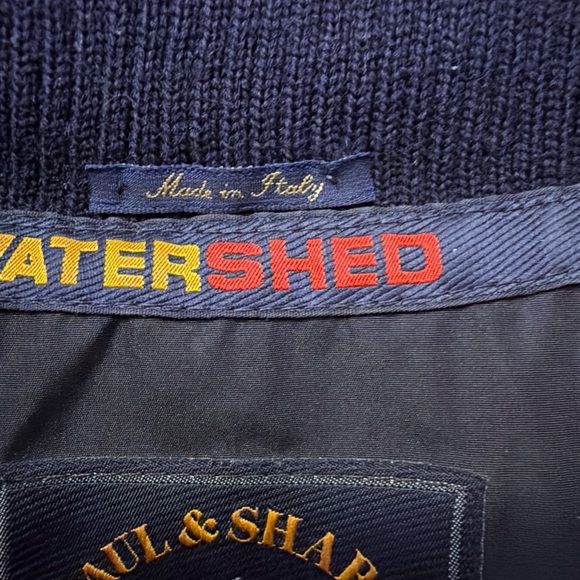 PAUL & SHARK Yachting Typhoon 20000 Sailing Sweater Cargo Watershed Wool Sz XXL - Picture 7 of 12